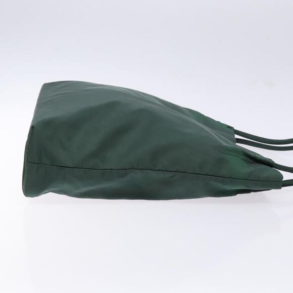 PRADA Tote Bag Nylon Green Silver - Picture 4 of 12